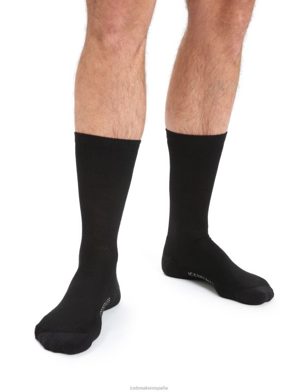Icebreaker hombres calcetines ligeros estilo merino 0V2J0293 accesorios negro