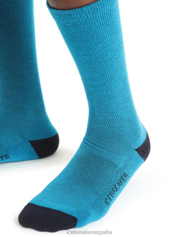 Icebreaker hombres calcetines ligeros estilo merino 0V2J0294 accesorios azul geo/azul marino medianoche