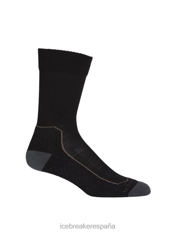 Icebreaker hombres calcetines merino walk+ ligeros 0V2J0274 accesorios negro/visón