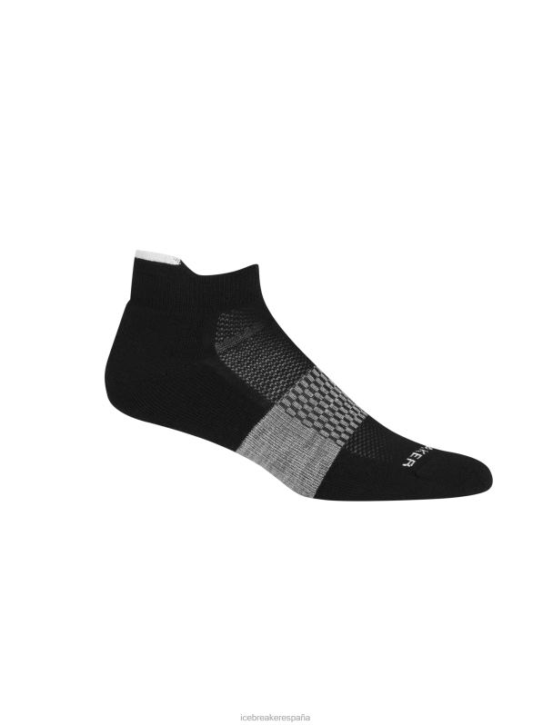 Icebreaker hombres calcetines micro ligeros multisport merino 0V2J0279 accesorios nieve negra