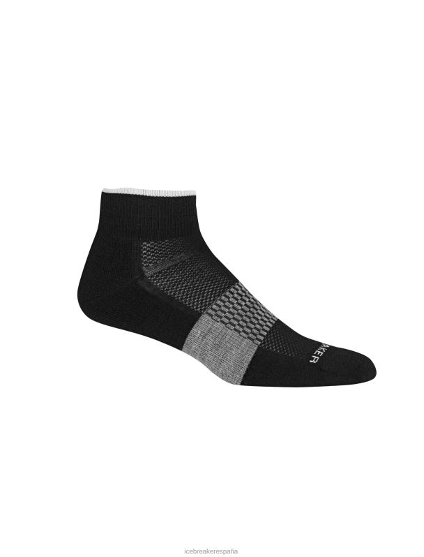 Icebreaker hombres calcetines mini merino multisport light 0V2J0290 accesorios nieve negra