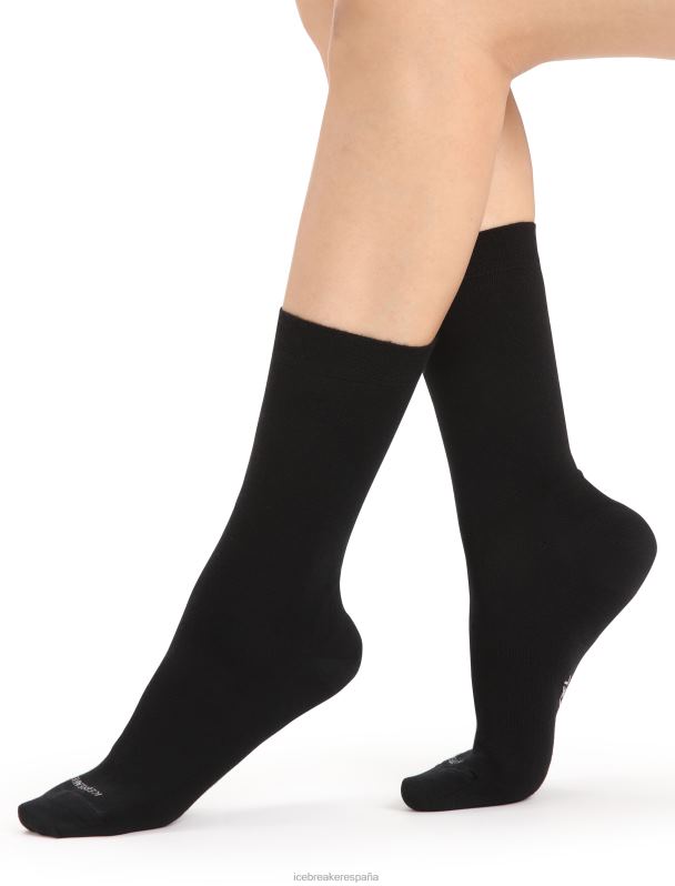 Icebreaker mujer calcetines Merino Lifestyle de calibre fino 0V2J0777 accesorios negro