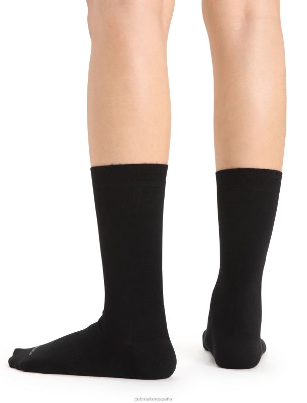 Icebreaker mujer calcetines Merino Lifestyle de calibre fino 0V2J0777 accesorios negro