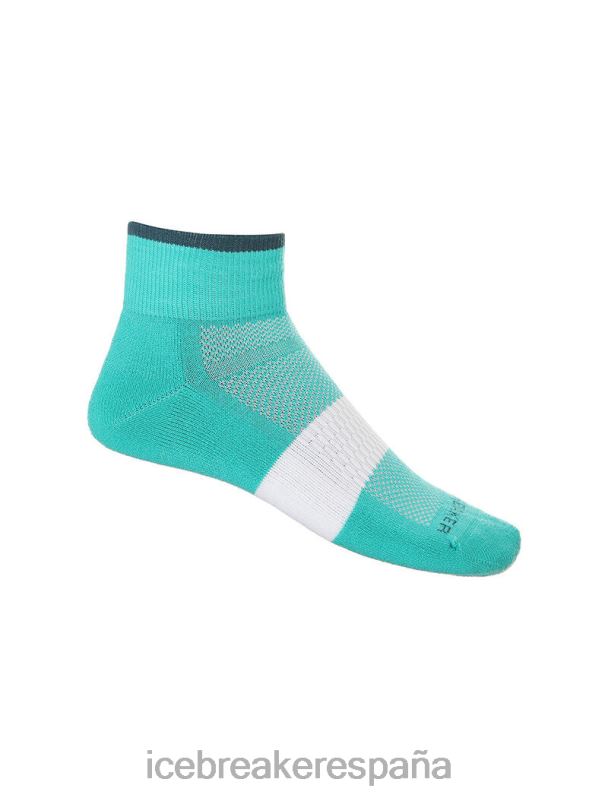 Icebreaker mujer calcetines mini merino multisport light 0V2J0753 accesorios gloria fresca/verde