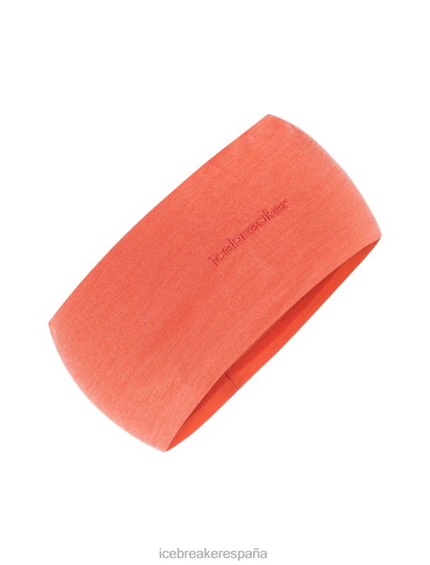 Icebreaker unisexo diadema flexible de merino cool-lite 0V2J0310 accesorios tierra vibrante