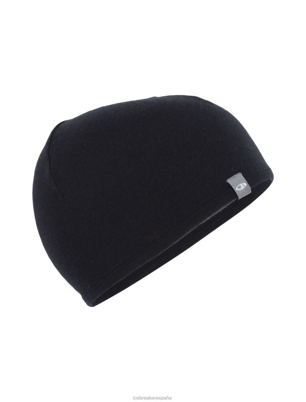 Icebreaker unisexo gorro de merino con bolsillo 0V2J0313 accesorios negro/brezo granulado