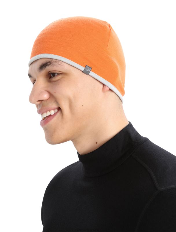 Icebreaker unisexo gorro de merino con bolsillo 0V2J0449 accesorios destello/éter