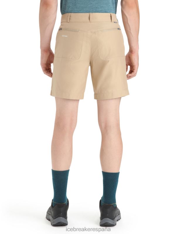 Icebreaker hombres pantalones cortos de lana merino 0V2J0255 ropa arena
