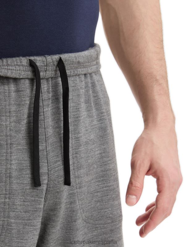 Icebreaker hombres pantalones cortos de merino 0V2J0246 ropa brezo de piedra arenisca