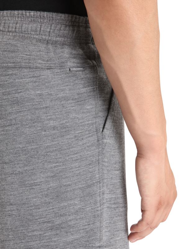 Icebreaker hombres pantalones cortos de merino 0V2J0246 ropa brezo de piedra arenisca