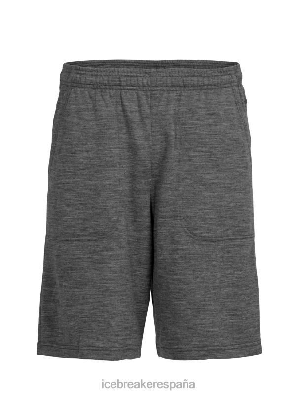 Icebreaker hombres pantalones cortos de merino 0V2J0246 ropa brezo de piedra arenisca