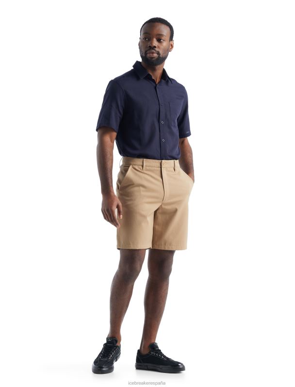 Icebreaker hombres pantalones cortos de merino berlín 0V2J0481 ropa arena