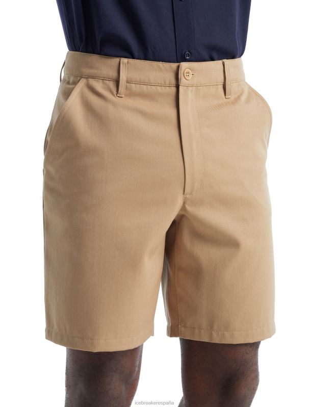 Icebreaker hombres pantalones cortos de merino berlín 0V2J0481 ropa arena