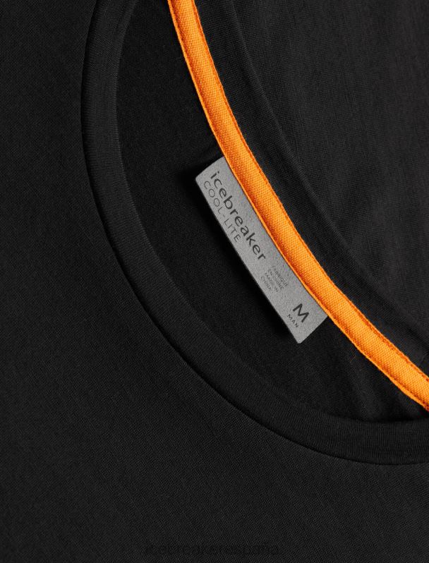 Icebreaker hombres camiseta manga larga merino esfera ii 0V2J0187 ropa negro