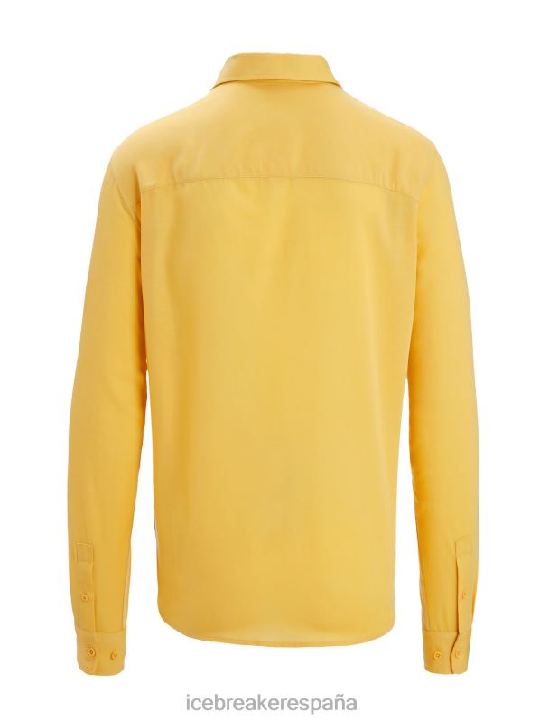 Icebreaker hombres camisa de manga larga merino steveston 0V2J0195 ropa verano