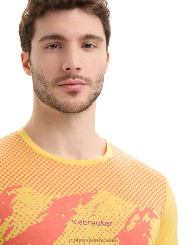 Icebreaker hombres Camiseta manga corta Merino Sphere II Trail. 0V2J044 ropa verano