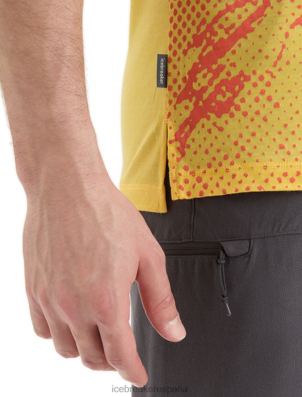 Icebreaker hombres Camiseta manga corta Merino Sphere II Trail. 0V2J044 ropa verano
