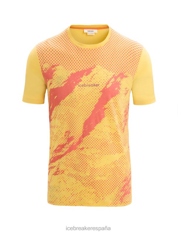 Icebreaker hombres Camiseta manga corta Merino Sphere II Trail. 0V2J044 ropa verano