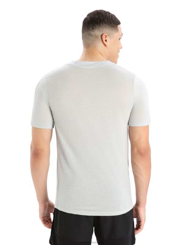 Icebreaker hombres camiseta de manga corta de punto merino 0V2J0400 ropa éter