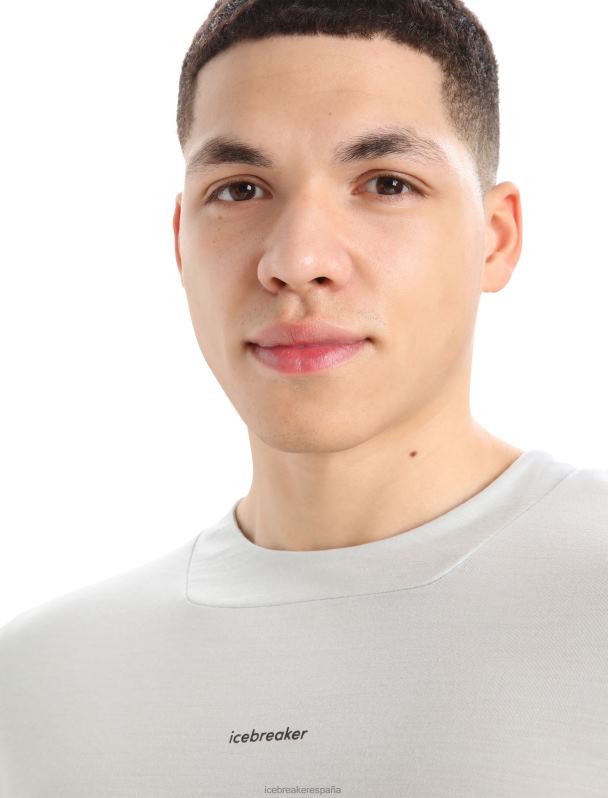 Icebreaker hombres camiseta de manga corta de punto merino 0V2J0400 ropa éter