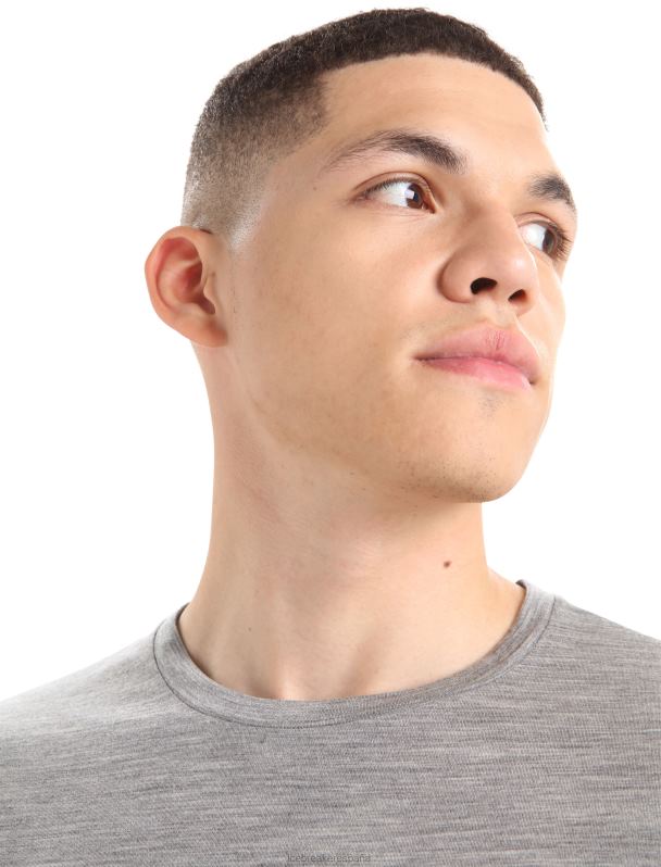 Icebreaker hombres camiseta manga corta merino esfera ii 0V2J04 ropa brezo del metro