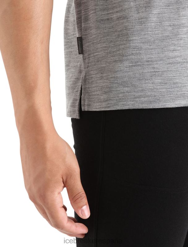 Icebreaker hombres camiseta manga corta merino esfera ii 0V2J04 ropa brezo del metro