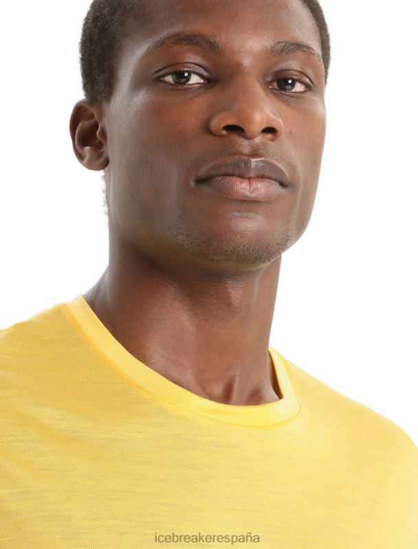 Icebreaker hombres camiseta manga corta merino esfera ii 0V2J07 ropa verano