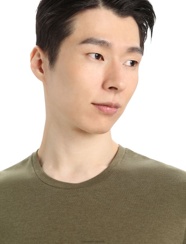 Icebreaker hombres camiseta merino central clásica manga corta 0V2J048 ropa cargarse