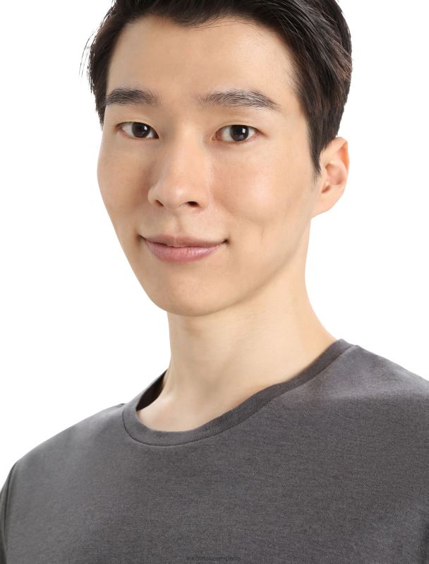 Icebreaker hombres camiseta merino central clásica manga corta 0V2J049 ropa monzón