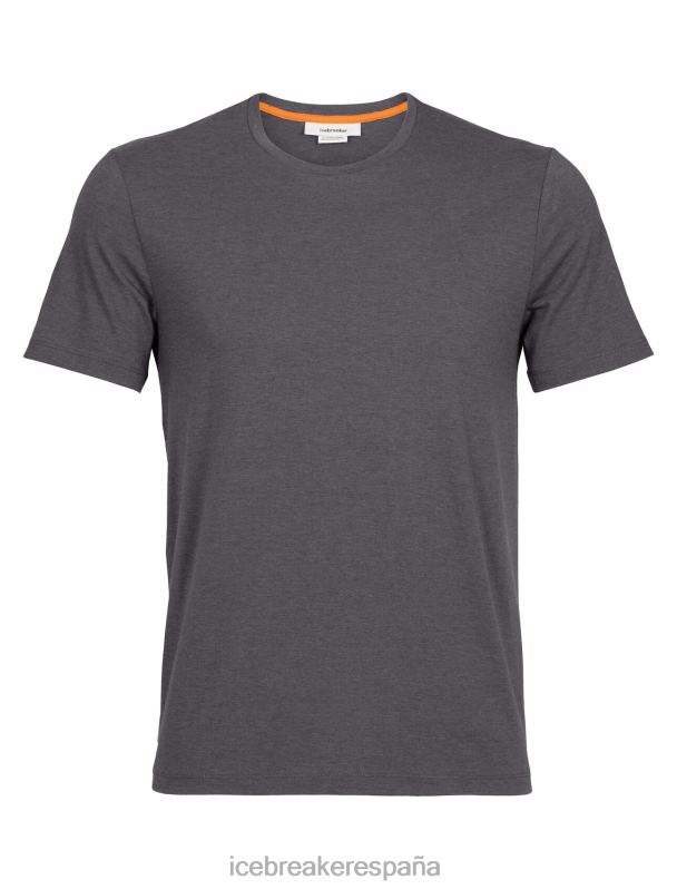 Icebreaker hombres camiseta merino central clásica manga corta 0V2J049 ropa monzón