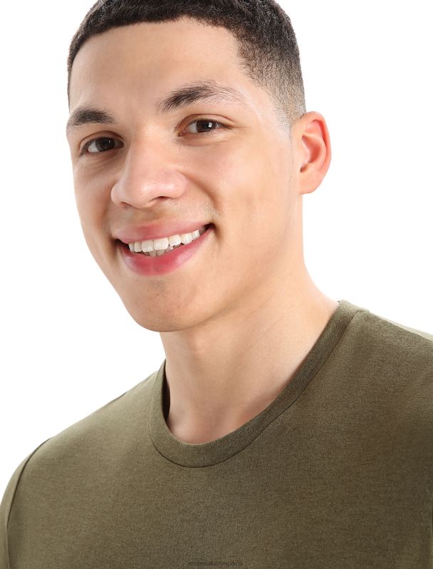 Icebreaker hombres camiseta merino central classic manga corta caravana 0V2J0355 ropa cargarse