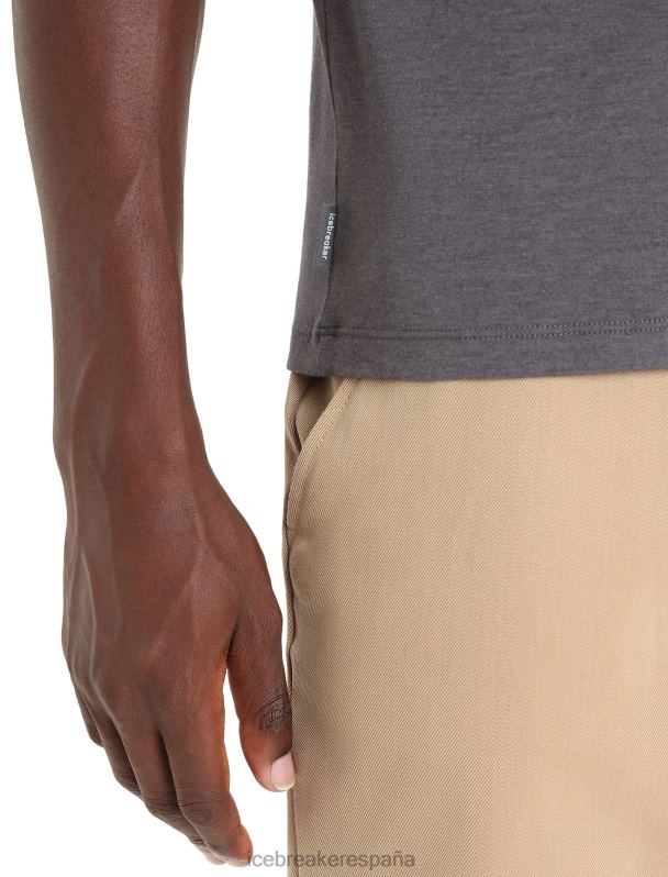 Icebreaker hombres camiseta merino central classic manga corta historia 0V2J053 ropa monzón