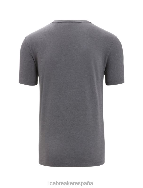 Icebreaker hombres camiseta merino central classic manga corta historia 0V2J053 ropa monzón
