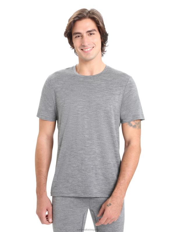 Icebreaker hombres camiseta merino tech lite ii manga corta 0V2J023 ropa brezo de piedra arenisca