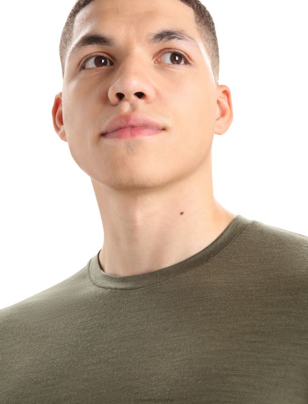 Icebreaker hombres camiseta merino tech lite ii manga corta 0V2J024 ropa cargarse