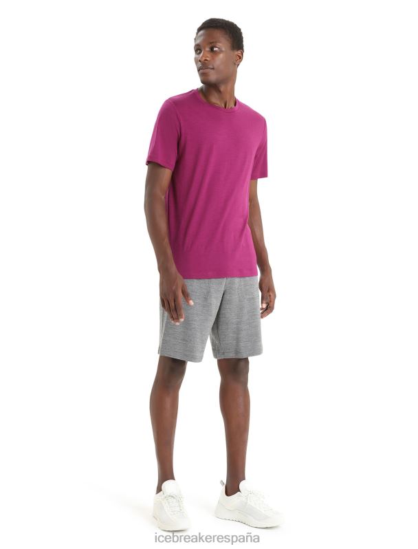 Icebreaker hombres camiseta merino tech lite ii manga corta 0V2J028 ropa ir baya