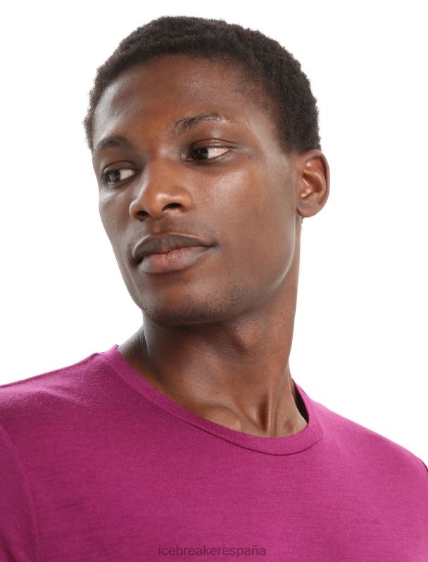 Icebreaker hombres camiseta merino tech lite ii manga corta 0V2J028 ropa ir baya