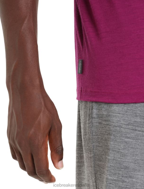 Icebreaker hombres camiseta merino tech lite ii manga corta 0V2J028 ropa ir baya