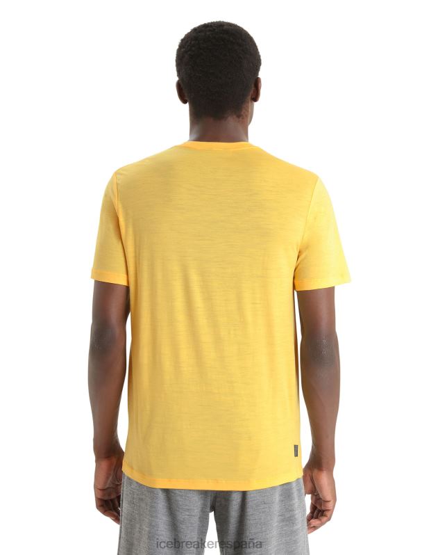 Icebreaker hombres camiseta merino tech lite ii manga corta 0V2J030 ropa verano
