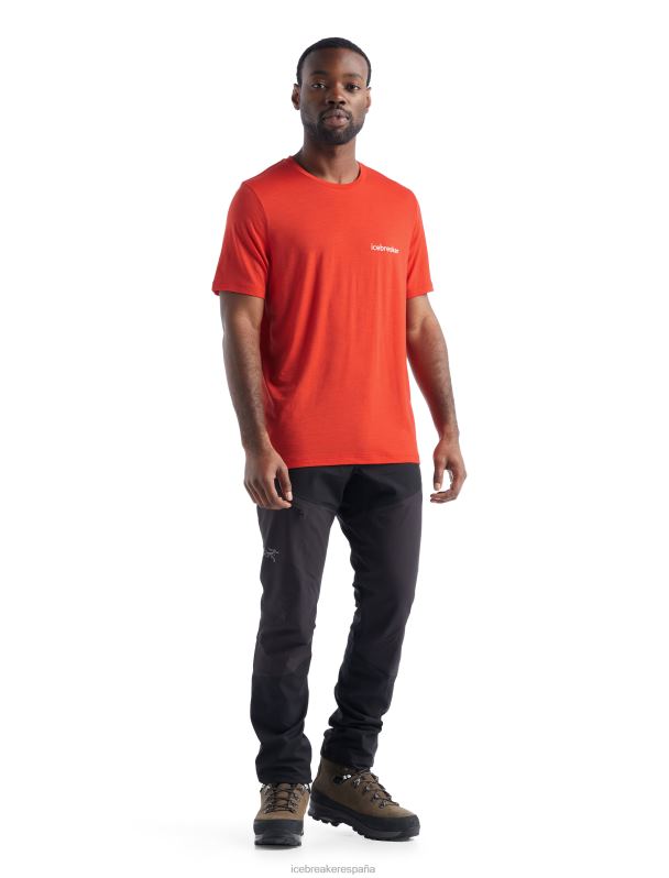 Icebreaker hombres camiseta merino tech lite ii manga corta Sheeperds Cycle Club 0V2J0480 ropa lava