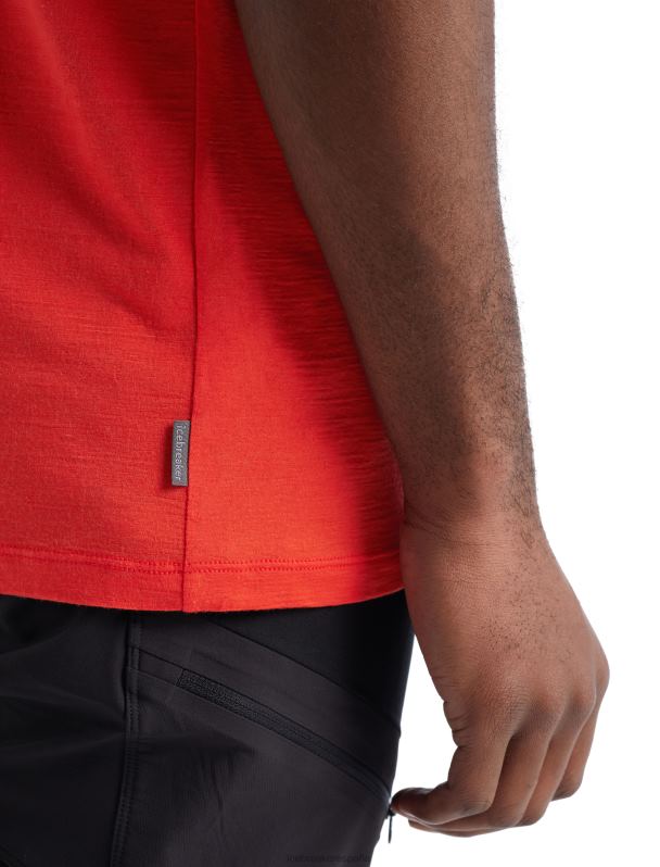 Icebreaker hombres camiseta merino tech lite ii manga corta Sheeperds Cycle Club 0V2J0480 ropa lava