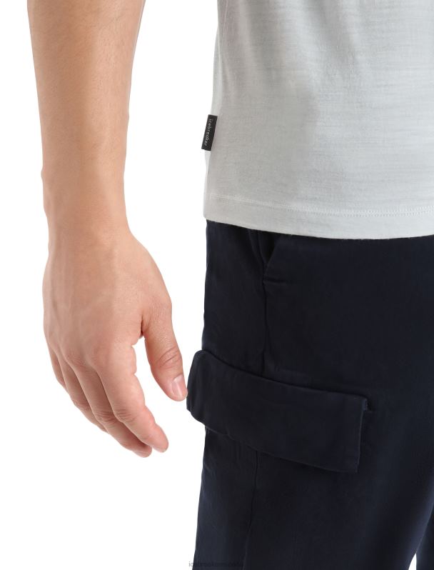 Icebreaker hombres camiseta merino tech lite ii manga corta alpes 3d 0V2J0432 ropa éter