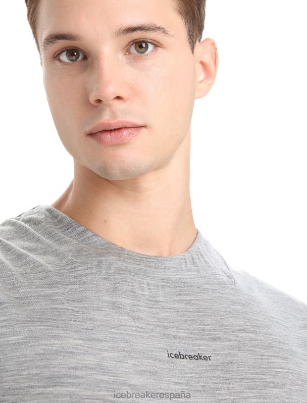 Icebreaker hombres camiseta sin mangas de merino de punto de zona 0V2J013 ropa brezo del metro