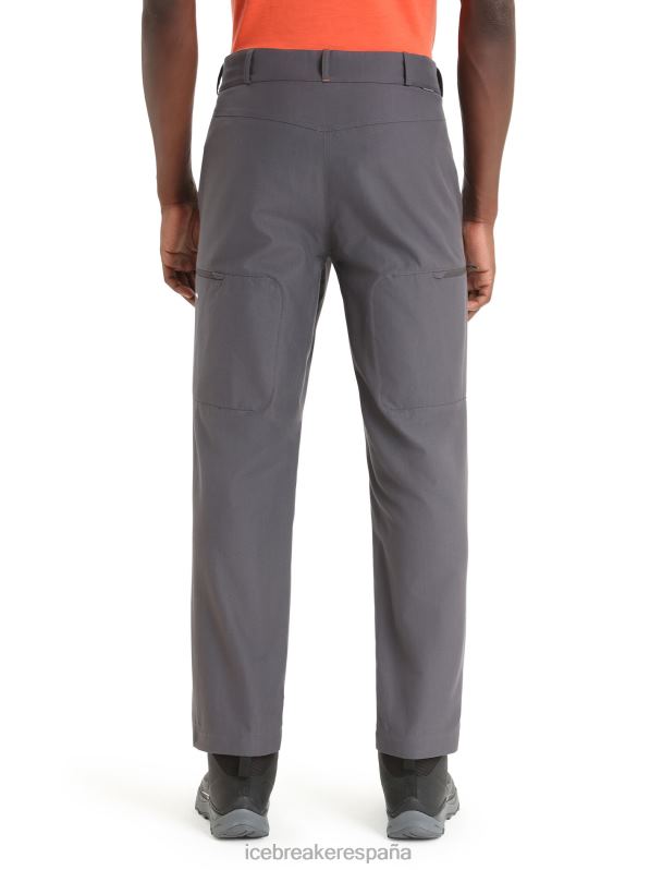 Icebreaker hombres pantalones de lana merino 0V2J0252 ropa monzón