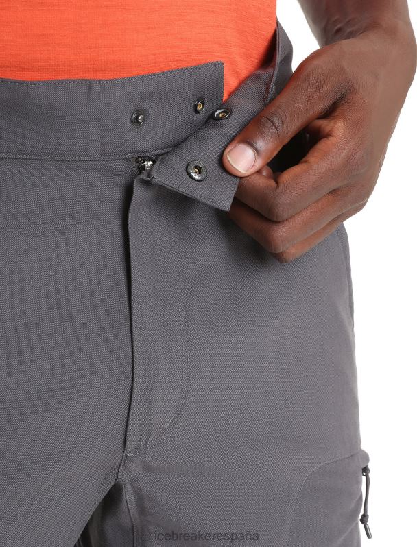 Icebreaker hombres pantalones de lana merino 0V2J0252 ropa monzón
