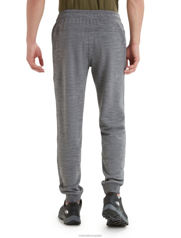 Icebreaker hombres pantalones de merino 0V2J0248 ropa brezo de piedra arenisca