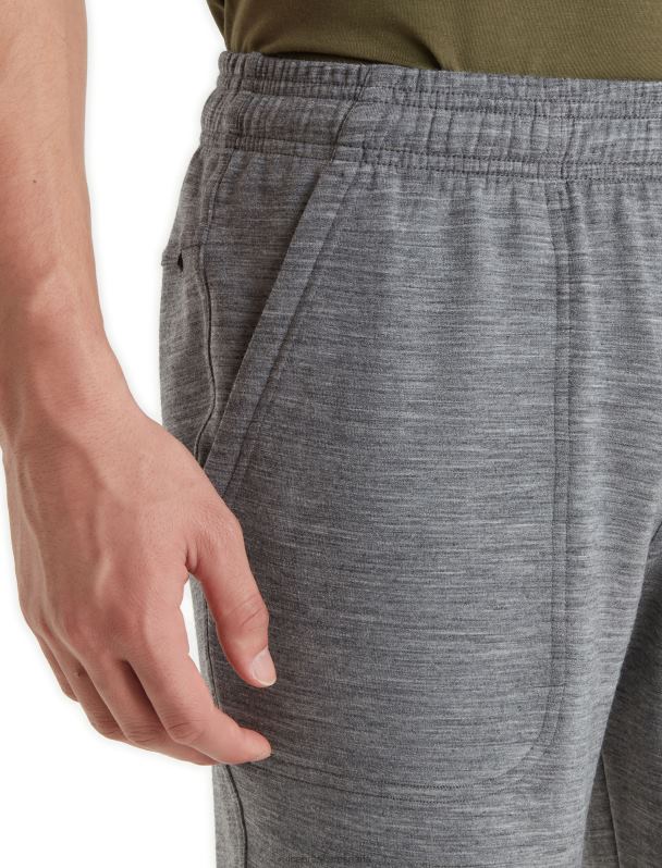 Icebreaker hombres pantalones de merino 0V2J0248 ropa brezo de piedra arenisca