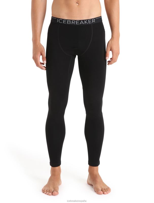 Icebreaker hombres 300 mallas térmicas merinofina 0V2J0174 ropa negro