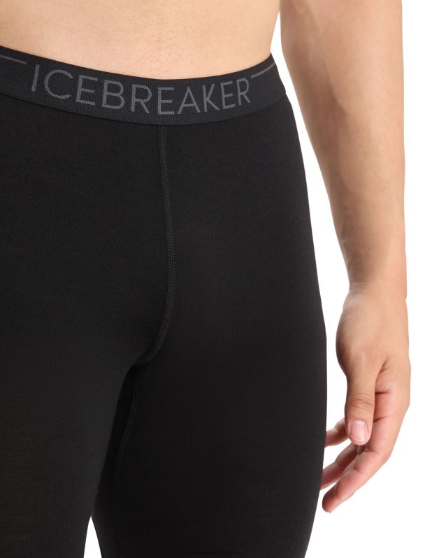 Icebreaker hombres Bodyfitzone mallas térmicas merino 150 zonas 0V2J0346 ropa negro