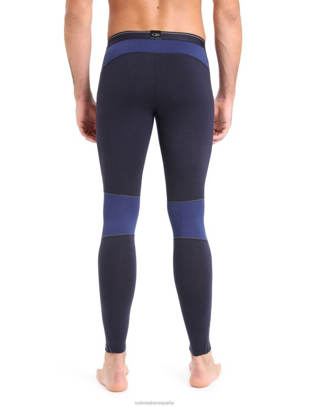 Icebreaker hombres Bodyfitzone mallas térmicas merino 260 zonas 0V2J0345 ropa azul marino medianoche/azul marino real
